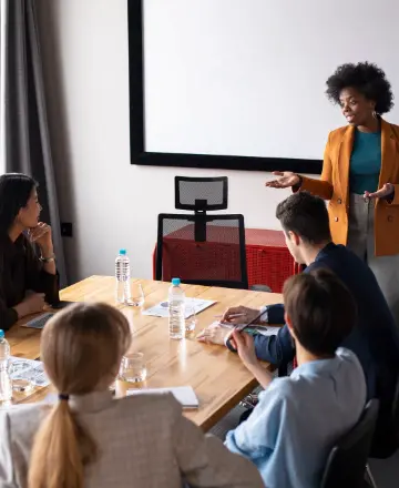 People attending a Workshop